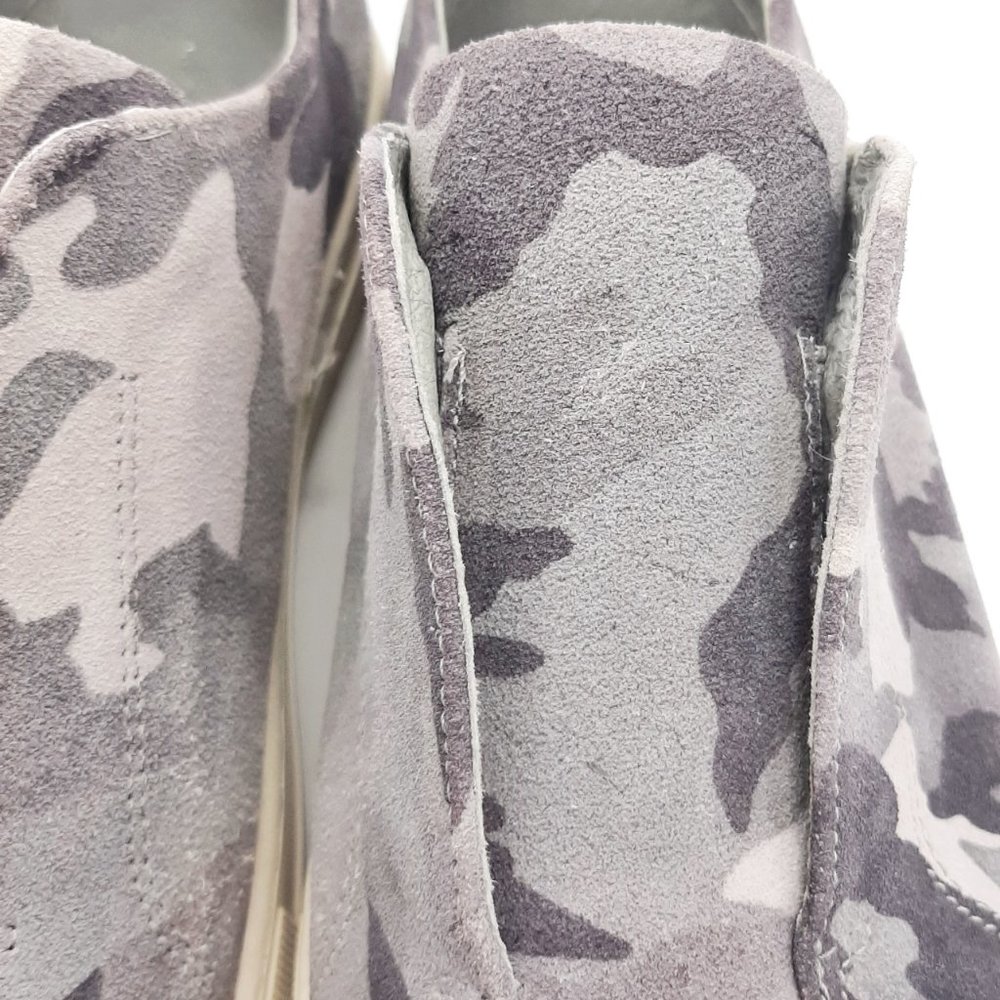 J/Slides NYC Gray Camo Suede Slip On Platform Sneakers SZ 10 - Picture 4 of 12